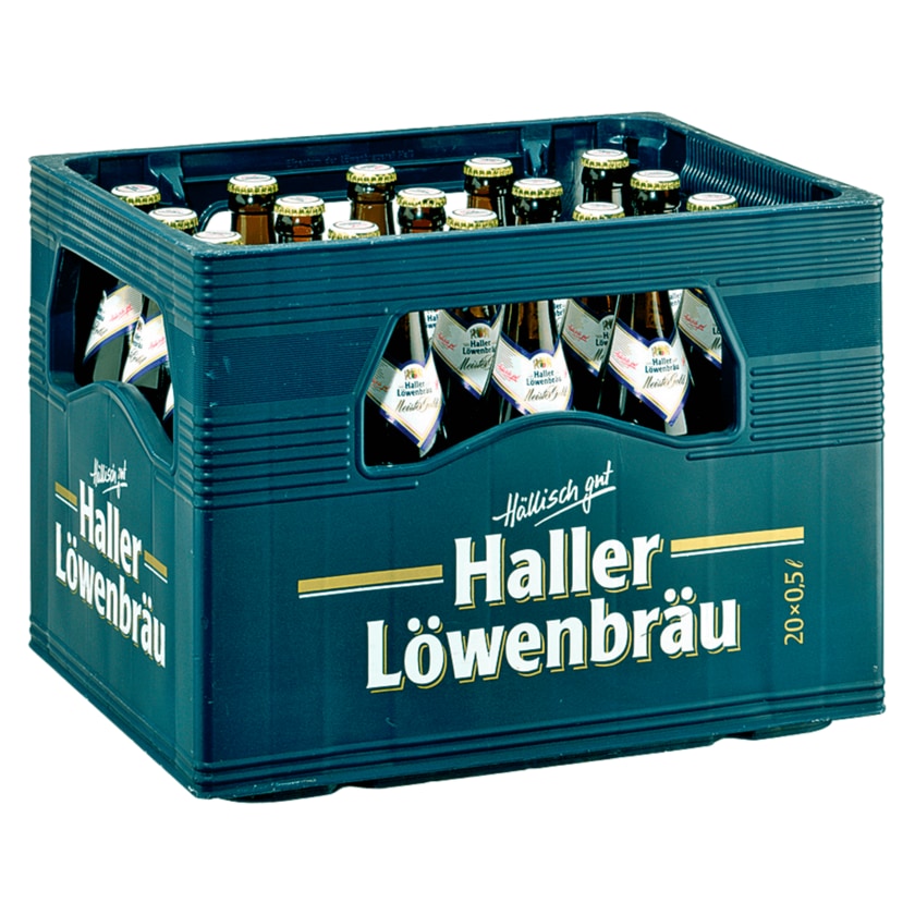 Haller Löwenbräu Meistergold 20x0,5l